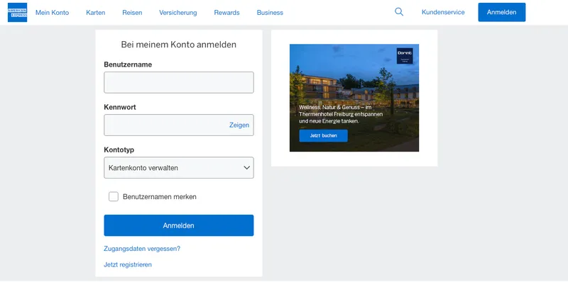 amex-platform-anmelden
