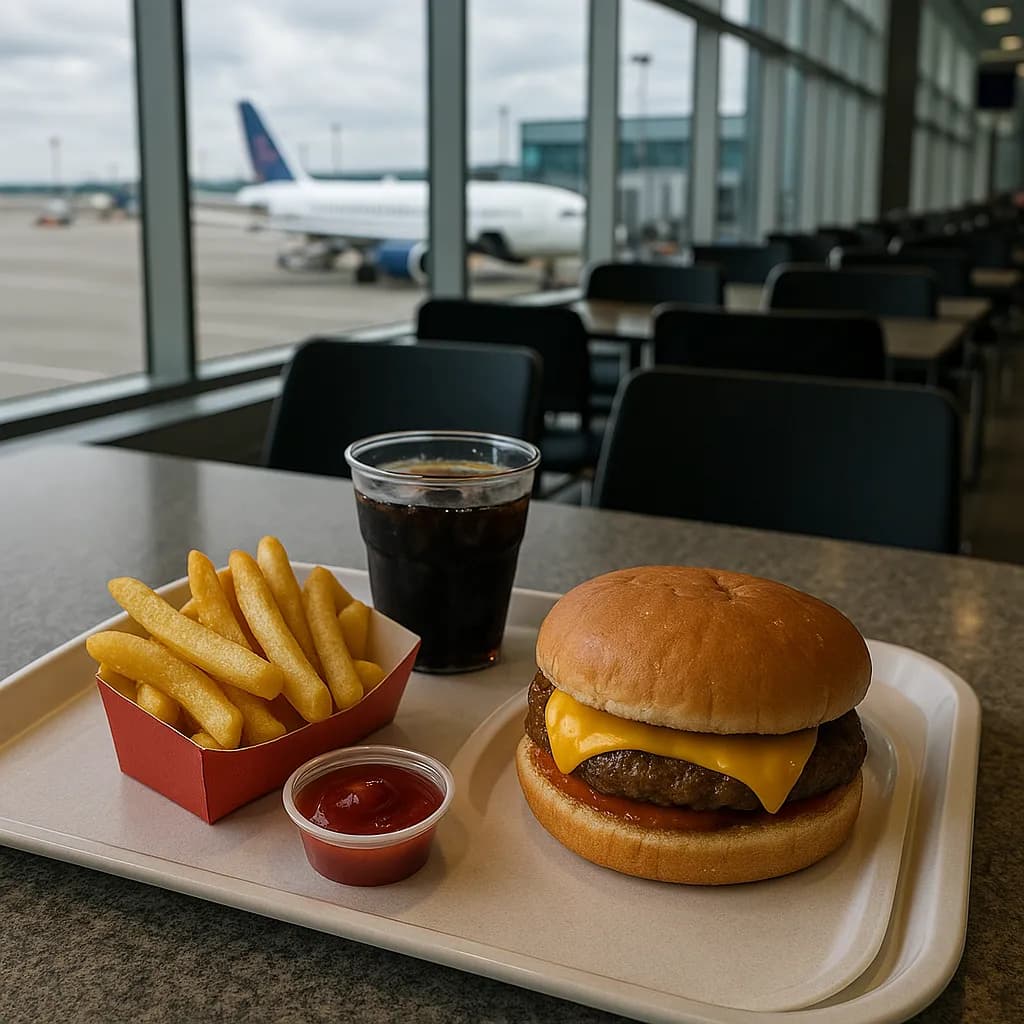 Flughafenessen: Warum ist es oft teuer und qualitativ schlecht?