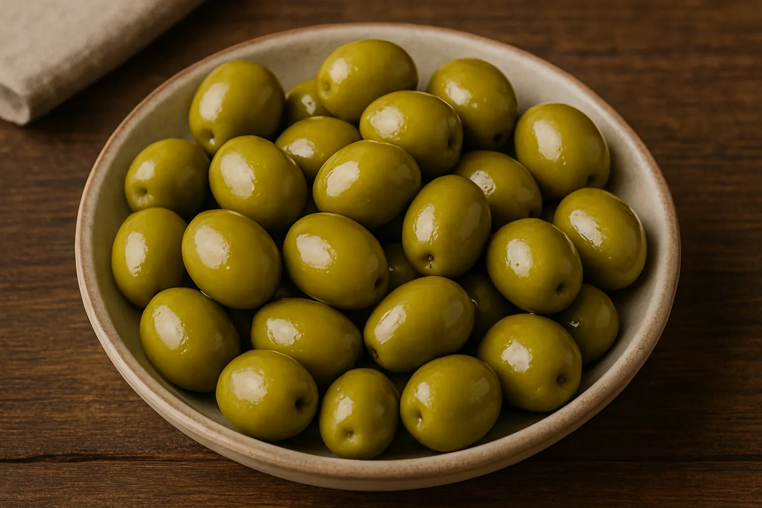 Illustration für Was sind Manzanilla-Oliven: Die spanischen Schätze der mediterranen Küche