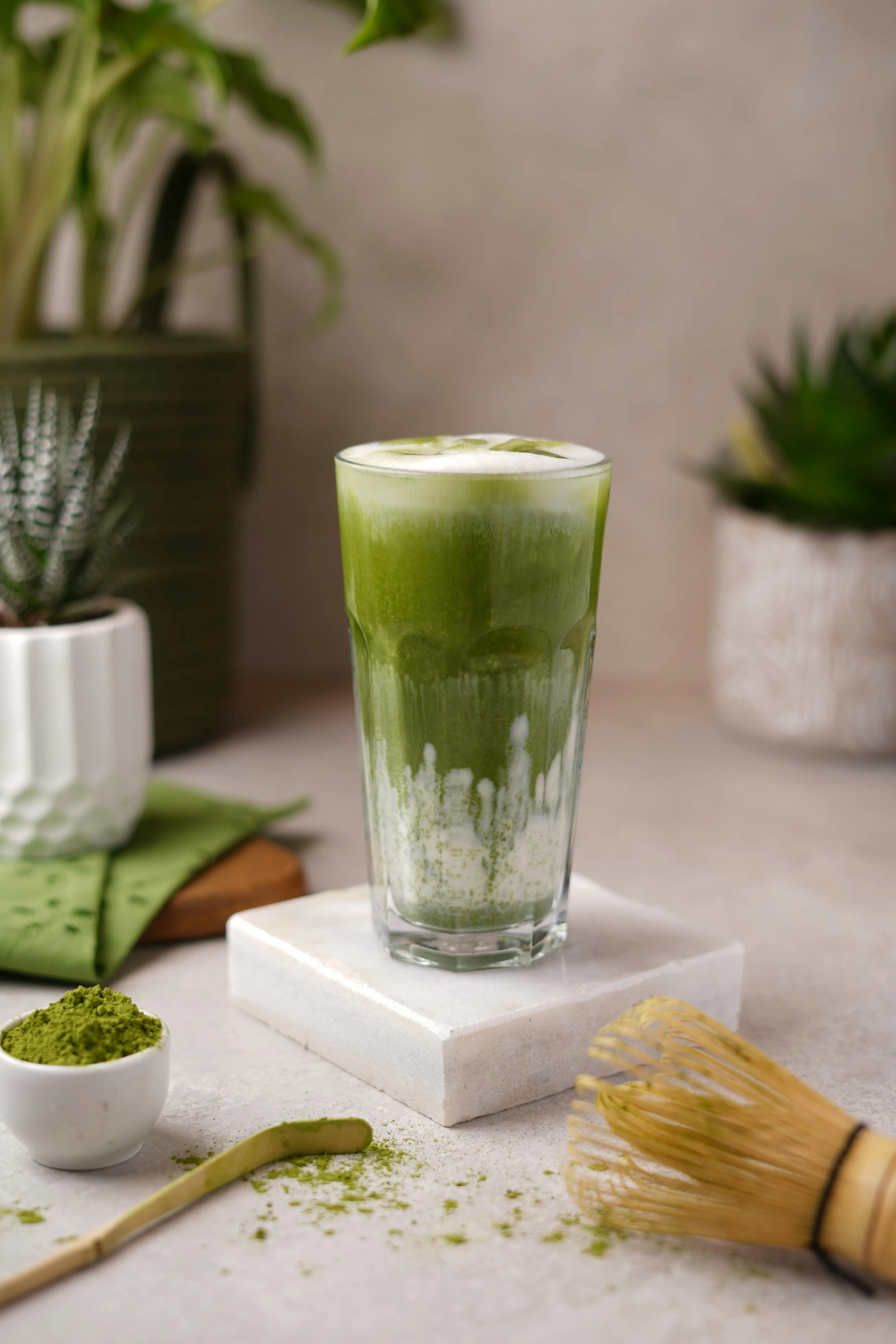 Illustration für Was ist Matcha? Alles über das grüne Teepulver aus Japan